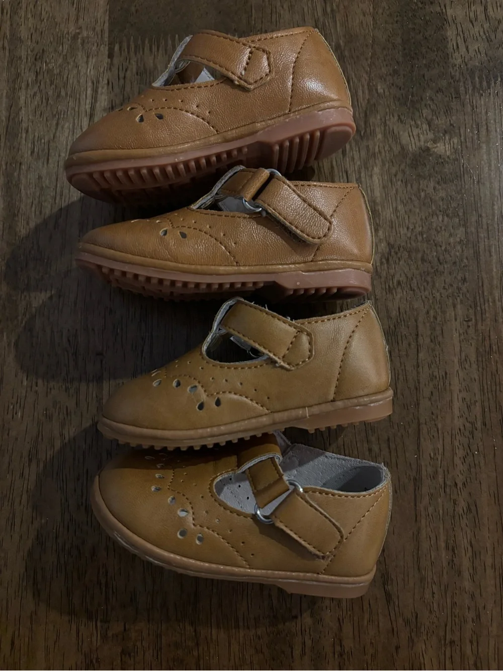 Angel T Strap Infant shoes size 2 and 3